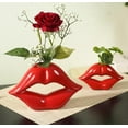 thumbnail image 1 of vase Lèvres Rouges simple Créatif vase en Céramique Décoration Décorative Européenne couple Romantique Décoration Maison Cadeaux, 1 of 7
