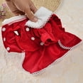 thumbnail image 4 of Dog Dresses Pet Clothes Ruffle Edge Pet Dress Autumn  Winter Dress for Small Dogs Cat Dog Skirt Chihuahua Doll Collar Clothes ShopWise Round, 4 of 7