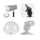 thumbnail image 2 of Round Flash Head Dome Diffuser Compatible with H200r, V1 Series (V1-s/V1-n/V1-c) & AD200 Pro, 2 of 5