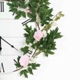 thumbnail image 5 of Efavormart 6 ft Blush 5 Flowers Silk Peony Garland Bendable Wire Vines  Artificial Flower Garlands, 5 of 10
