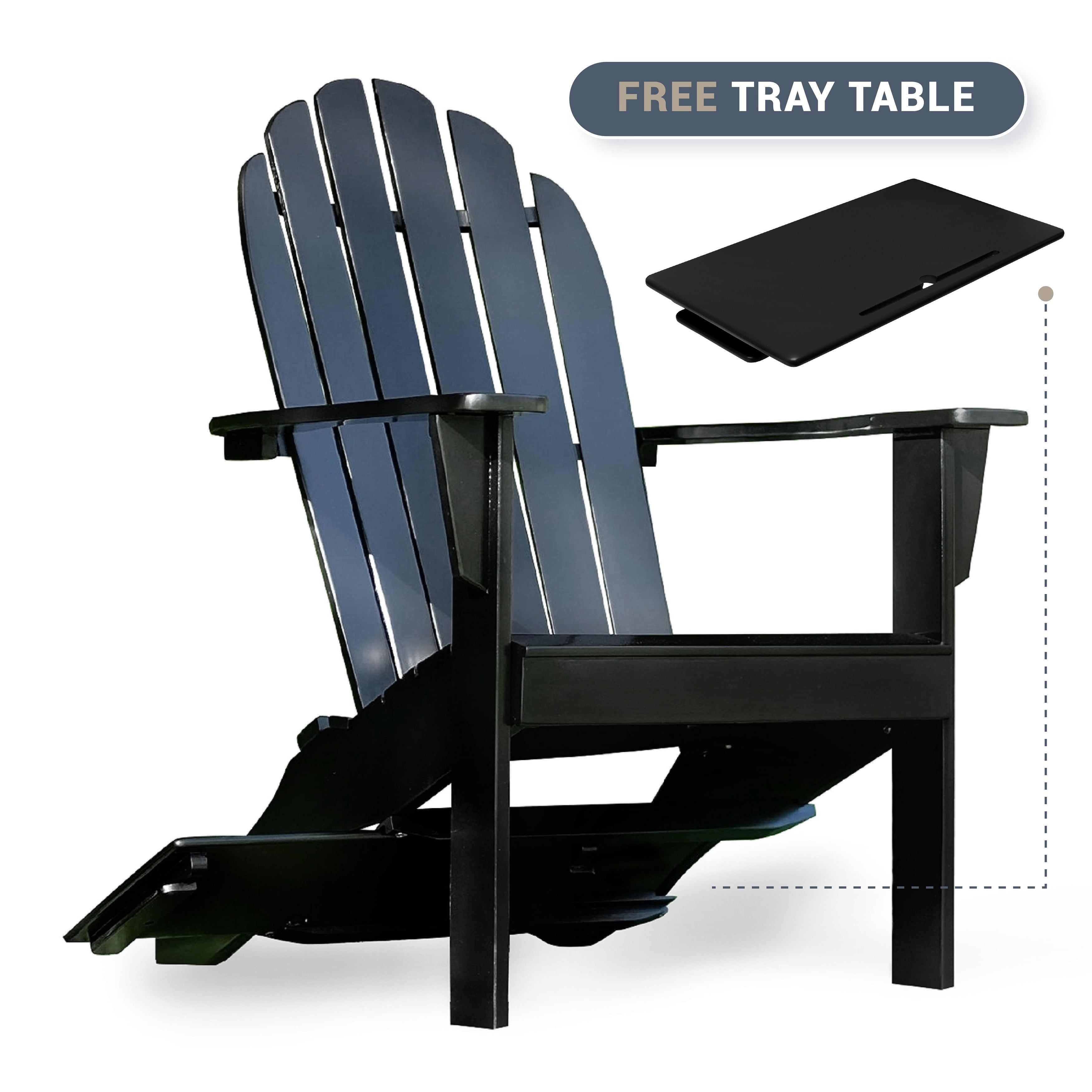 Cambridge Casual  Alston Adirondack Chair Natural