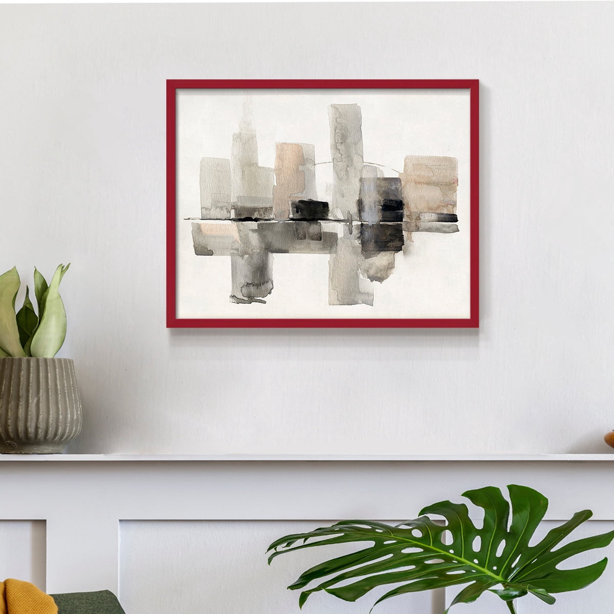 Urban Oasis I by Sally Swatland - Restickable Framed Giclée Print