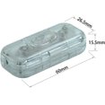 thumbnail image 4 of HAHDAXIA Transparency Inline Cord Switch On/Off Cord Switch 6A 250V (2pcs), 4 of 5