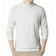 thumbnail image 1 of Blusa y camisa de cuello alto de manga larga para hombre, color liso, con cremallera de dos lados, camiseta de manga larga Derung, camisa de base cálida, sudadera con capucha para hombre, blusa de pol, 1 of 1