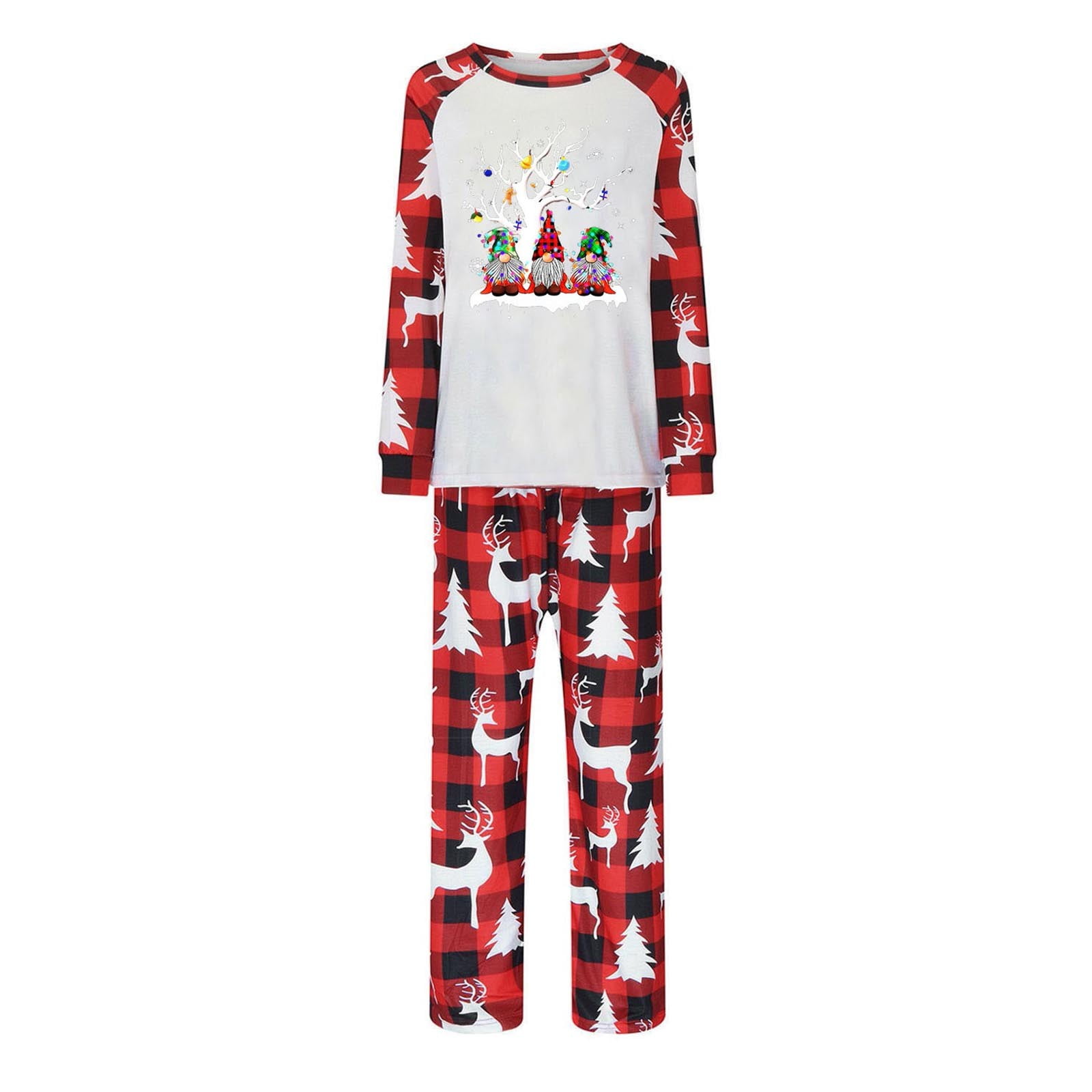 Pjs for Girls Parent child Warm Christmas Set Printed Home Wear Pajamas Two piece Kid Set Matching Christmas Pjs for Family on Clearance Walmart