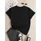 thumbnail image 3 of Camiseta De Verano MujerSt. Patrick's Day Clover Print T-shirt, Casual Short Sleeve Crew Neck Top For Spring & Summer, WomenCamisetas de verano para mujer, manga corta, cuello redondo, casual, lindo, 3 of 7