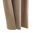 thumbnail image 5 of Loft Living Mitchel Light Filtering Raw Silk Dual Header(Back Tab/Rod Pocket) Single Curtain Panel 54" x 84" in White, 5 of 5