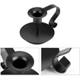 thumbnail image 4 of Candelabro negro ZHAOCHENG candelabro cónico de hierro forjado 2 piezas, 4 of 5
