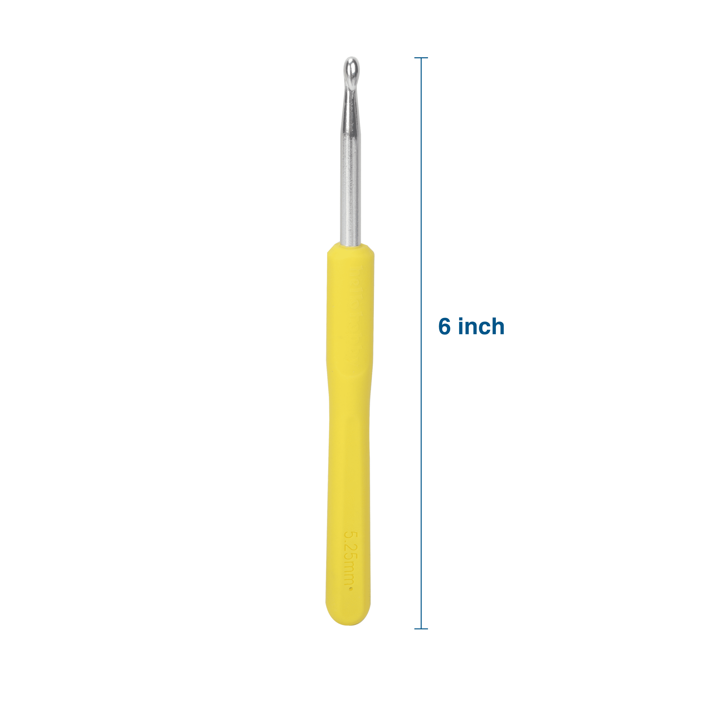 Hello Hobby Ergonomic Crochet Hook, Size I, 5.25 mm