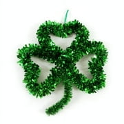 St. Patrick's Day Tinsel Shamrock Wall Decoration