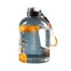 thumbnail image 1 of Botella de agua Gran capacidad Marcador de tiempo transparente Taza diseñada Negro, 1 of 4