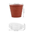 thumbnail image 2 of OULII 1 Set Umbrella Table Hole Cover Insert Rubber Transparent for Patios, 2 of 8