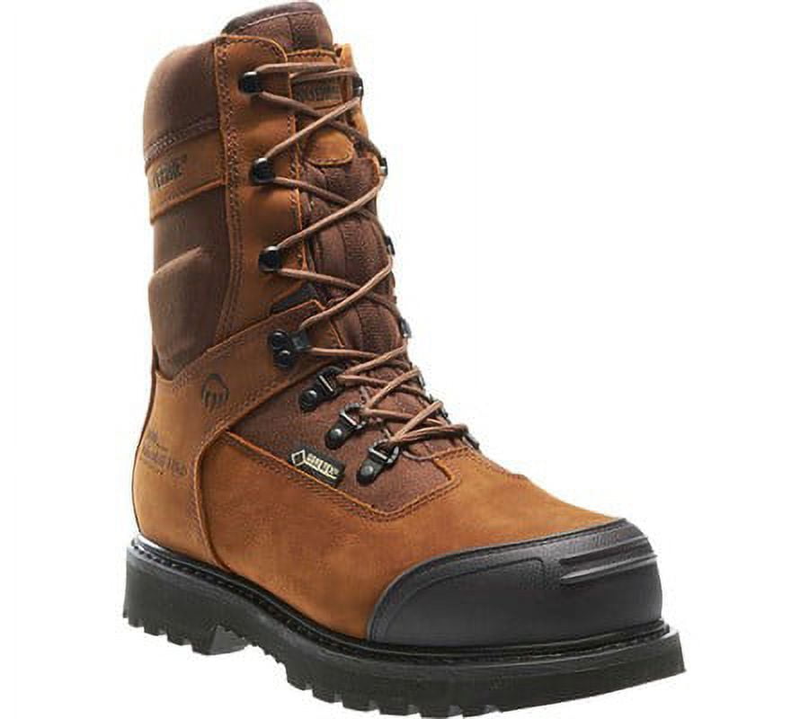 Wolverine Big Sky Boots Men\'s 12 Insulated GORE-TEX Leather High Top Waterproof NEW MENS WOLVERINE BIG SKY BROWN W05551 COMPOSITE TOE WORK  main image 4