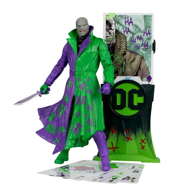 Figura de juguete McFarlane Toys DC Multiverse 7" Hush Jokerized