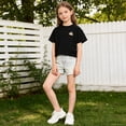 thumbnail image 4 of Miqool Boys Cute Bear Embroidered T-Shirt Casual Crew Neck Short Sleeve Tee for Kids Breathable Summer Clothes, 4 of 7
