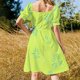 thumbnail image 5 of Galería DEPT2 Vestido de manga corta Vestido de traje de verano para mujer Vestidos para fiesta de boda vestido largo mujer verano, 5 of 7