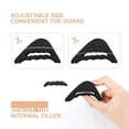 thumbnail image 4 of Toe Filler Inserts Adjustable Toe Plug Reusable Shoe Filler for Too Big Shoes for Women Men Unisex P, 4 of 5