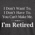 thumbnail image 3 of CafePress - Retired Dark T Shirt - Men's Classic Graphic Cotton T-Shirt, 3 of 4
