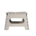 thumbnail image 6 of Simplify 2 Pack 9" Anti-Skid Plastic Folding 1 Step Stool in White, 6 of 11