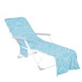 thumbnail image 2 of Pool Chaise Lounge Cover Absorbent Beach Chair Cover with Pockets, 2 of 7