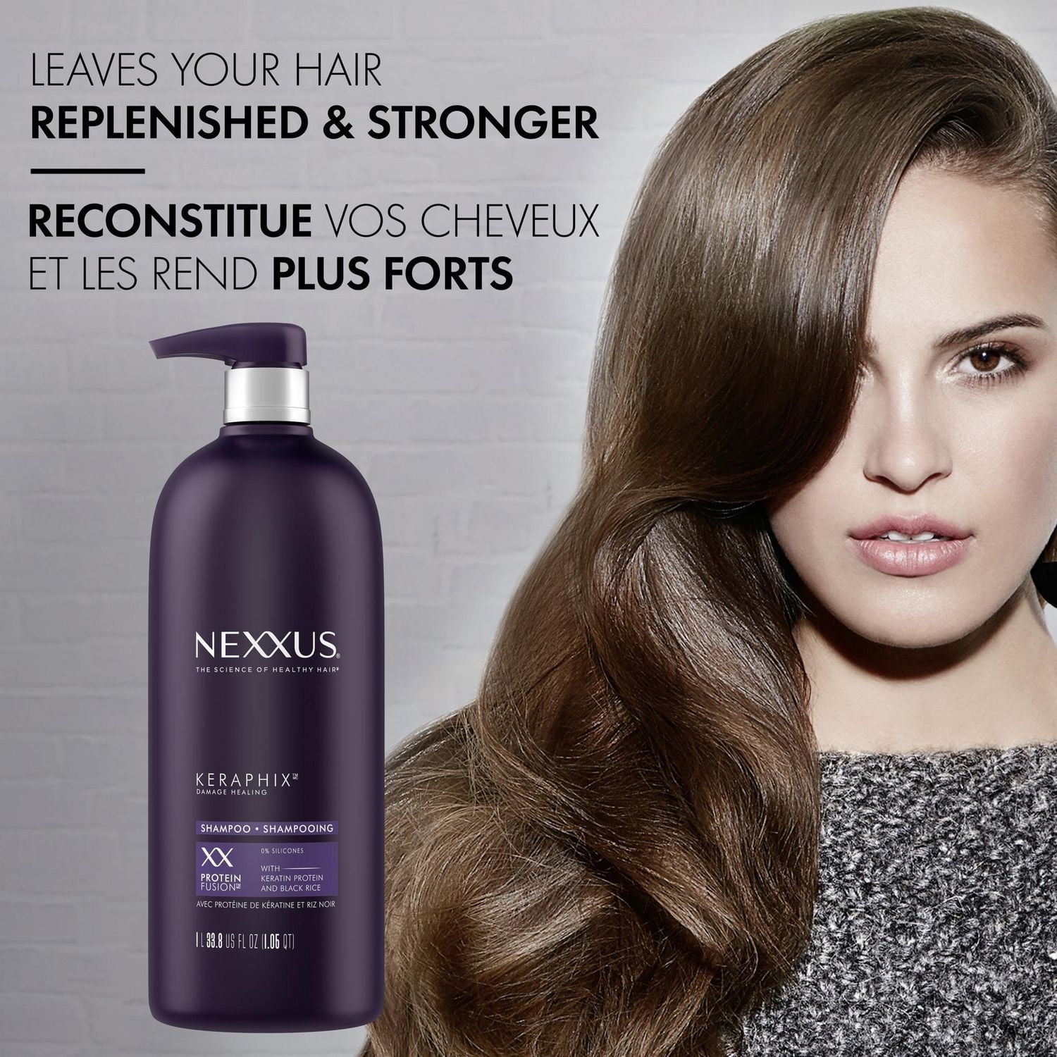 Shampooing Réparateur Nexxus Keraphix avec ProteinFusion