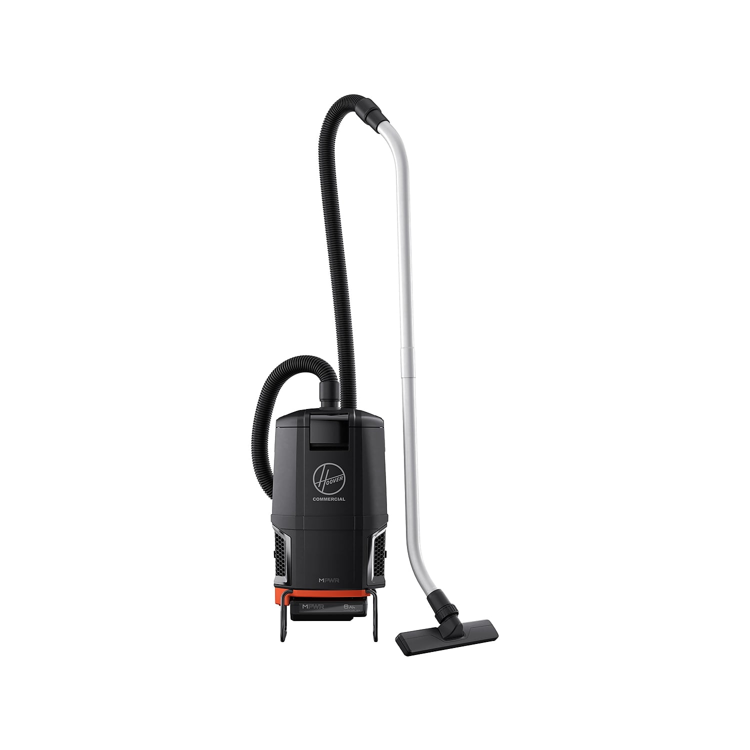 Hoover HVRPWR 40V Cordless Backpack Vacuum, 6 qt Tank Capacity, Black/Red (CH93619)