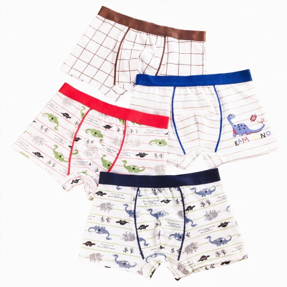 4 Pack Potty Training Pants Cotton Absorbent Training Underwear for Boys and Girls 6-12 Months 12-24 Months 2t 3t 4t 5t 6t 7t 8t 9t Children Red 2-3 Years