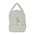 thumbnail image 5 of Protege 20 in Drop-Bottom Weekender Duffel Bag for Travel, White, 5 of 10