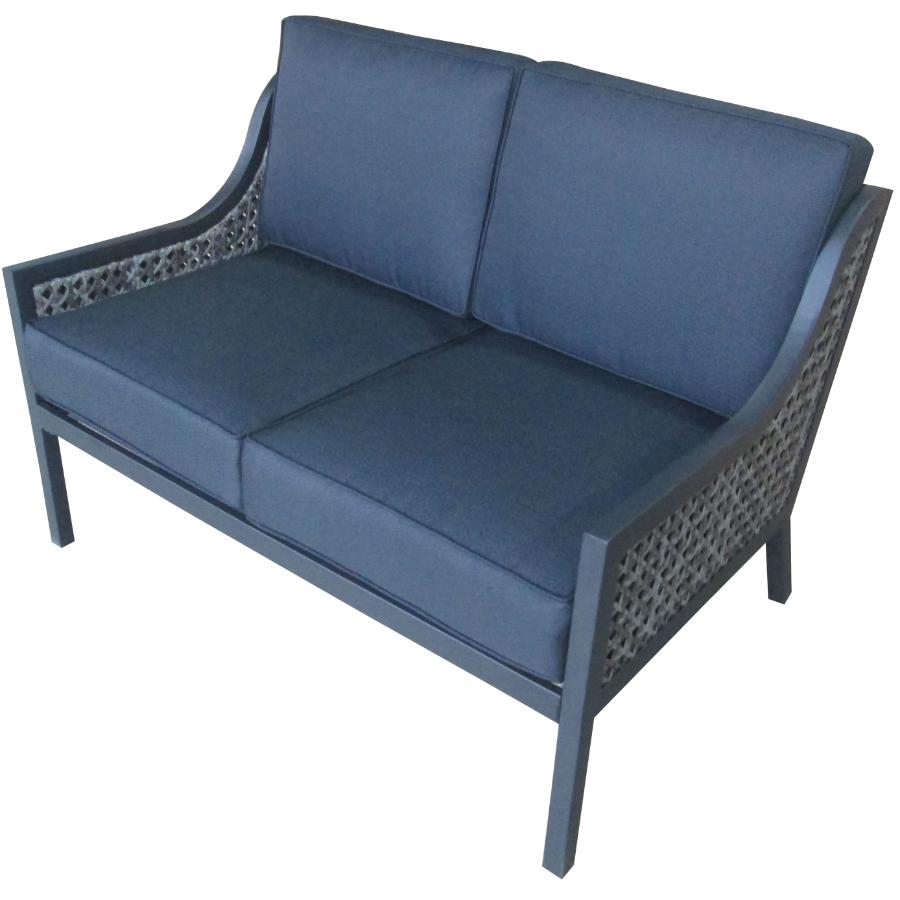 Grey Parkside Wicker Loveseat With Cushions Walmart Canada