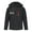 14Black, variant on Mens Heated Jacket Hooded Windproof Christmas Printed Heated Coats Intelligent Single Control 3 Zones Warmer Winter Jackets