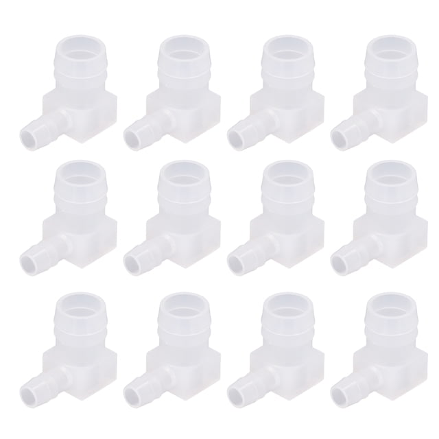 Conector de púas de plástico, 12 piezas de conector de púas para manguera de plástico Adaptador de conector de púas para manguera de plástico Diseño a prueba de futuro