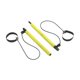 thumbnail image 3 of Barra de pilates de 2 secciones, equipo de fitness desmontable con soporte para pies estirado Amarillo, 3 of 9