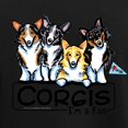 thumbnail image 3 of CafePress - Corgi Fan Pajamas - Women's Short Sleeve Print T-Shirt and Pants Dark Cotton Pajama Set, 3 of 7