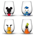 thumbnail image 1 of Juego de Copas de Vino JoyJolt Disney Mickey Mouse Squad set de 4 copas sin tallo de 15 oz, 1 of 3