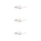 thumbnail image 5 of Guardurnaity Gafas de sol con montura metálica resistentes y duraderas para gafas de sol punk al aire libre Gafas de sol rosa Type1 NO1, 5 of 6