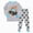 G167-Grey, variant on masbird Toddler Boys Girls Pajamas Truck Cotton Kids Dinosaur 2 Piece Truck Pjs Fall Winter Sleepwear Clothes Sets for 6-24 Months 2 3 4 5 6 7 8 9 T Children(Green,5-6 Y)