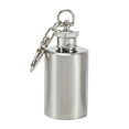 thumbnail image 2 of Botella de líquido,Mini frasco con llavero para líquidos,Mini frasco de acero inoxidable a prueba de fugas de 1 ,Frascos de bolsillo de metal para hombres,mujeres y damas de honor,Frascos, 2 of 8