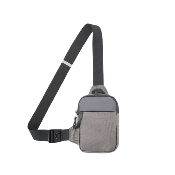 YFTDEF Small Sling Bag, Crossbody Purse, Lightweight Travel Bag, Earphone Hole, for Men and Women, Versatile Outdoor Sports and Daily Use, Waterproof Nylon