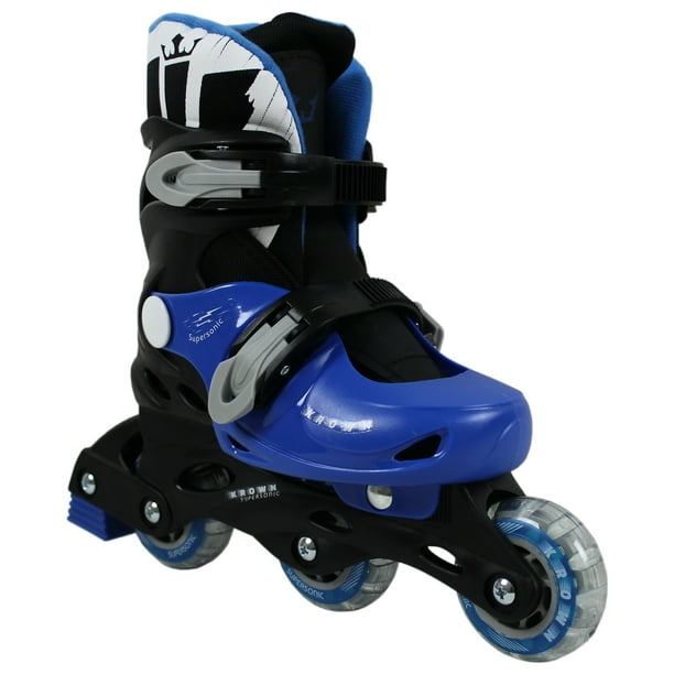 Kids Adjustable Inline Skates Boys Krown Superspeed Size S (Y13 3