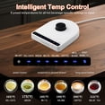thumbnail image 3 of Ultrathin Silicone Travel Foldable Electric Kettle Variable Temperature Control with Travel Bag, Dual Voltage & Auto Shut off & Boil Dry Protection & Keep Warm, 555ML 100-240V US Plug, 3 of 7