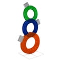 thumbnail image 5 of Northlight Lighted Stacked Ornaments Outdoor Christmas Yard Decoration - 31.5", 5 of 6