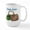 White, variant on CafePress - Happy Easter Bunny Large Mug - 15 oz Ceramic Large White Novelty Mug