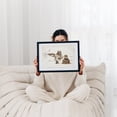 thumbnail image 2 of Eye Doctor - Drawing Humor Surrealism Vintage Illustration Fantasy Quote Black Framed Wall Art Print 5 x 7 inches, 2 of 7