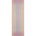 thumbnail image 2 of Unique Loom Outdoor Striped Collection Area Rug - Dash (2'  x 6' 1" Runner Pink and Lavender/Ivory), 2 of 9