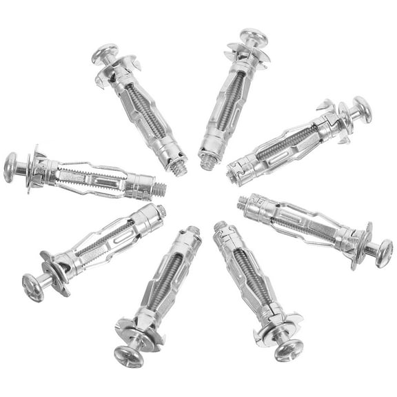 TEHAUX 30pcs Hollow Wall Anchors Expansion Nut Fixing Nuts for Drywall