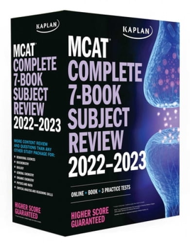 MCAT Complete 7-Book Subject Review 2022Ã¢â‚¬
