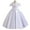 White, variant on Elegant Princess Dress up Birthday Party Christmas Costume for Toddler Girls