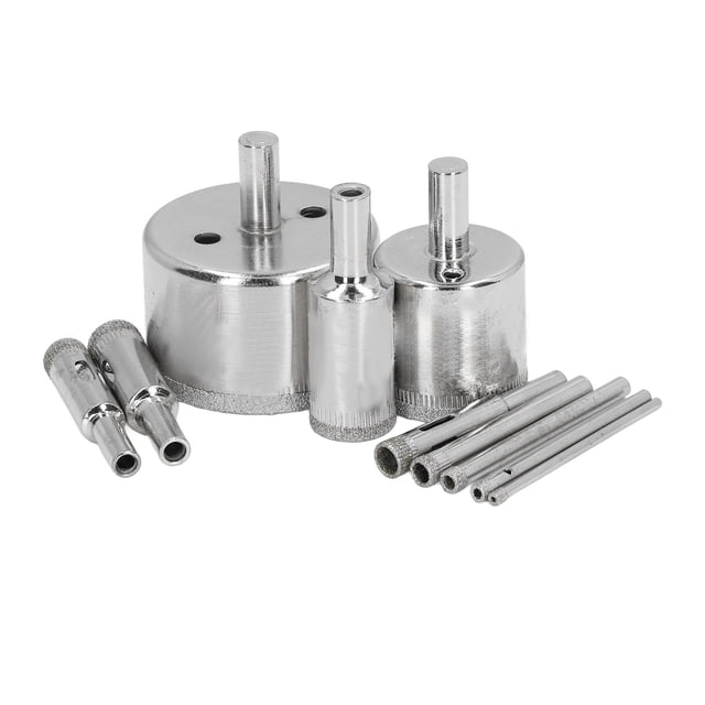Ceramic Drill Bit, 3-50mm Large Torque Diamond Drill Bits Labor Saving Rugged For Industry