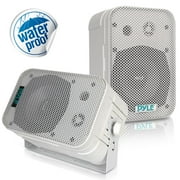 Angle View: PDWR40W - 5.25" Indoor/Outdoor Waterproof Speakers (White)