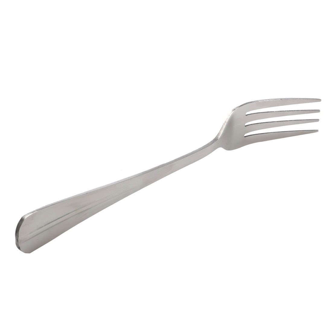 Unique Bargains Restaurant Dinner Fork Metal Serving Tableware 7" Long 8-Piece Silver